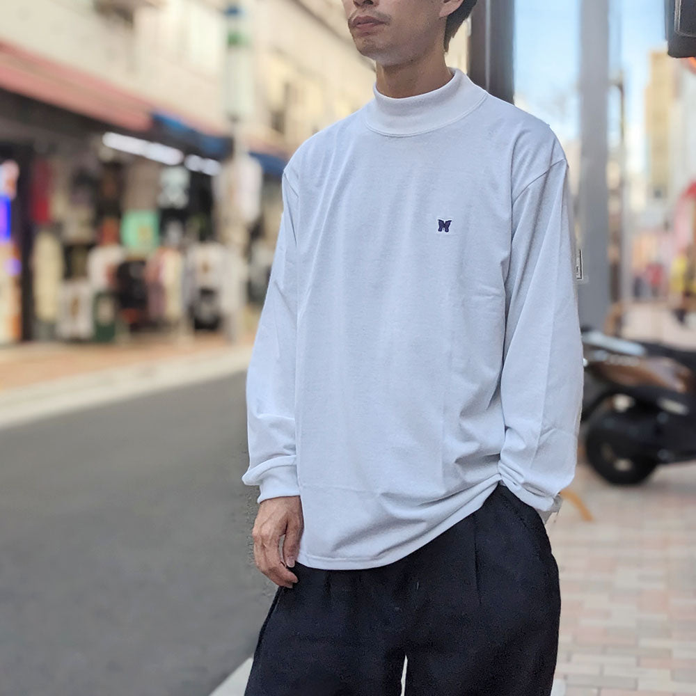 Needles  - L/S Mock Neck Tee - Poly Jersey - NS270
