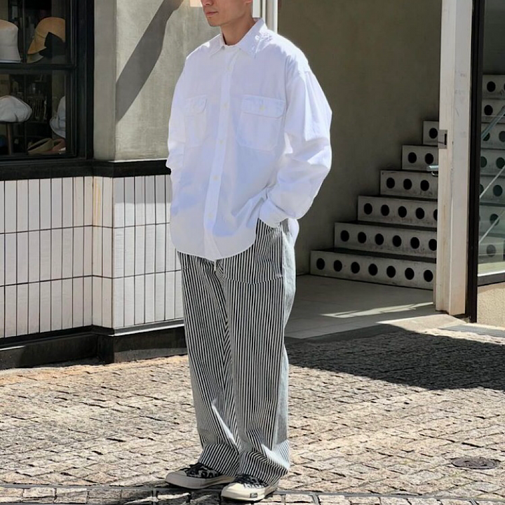 ORCIVAL - Men's - TCブロード C.P.O.シャツ - OR-B0278HTB