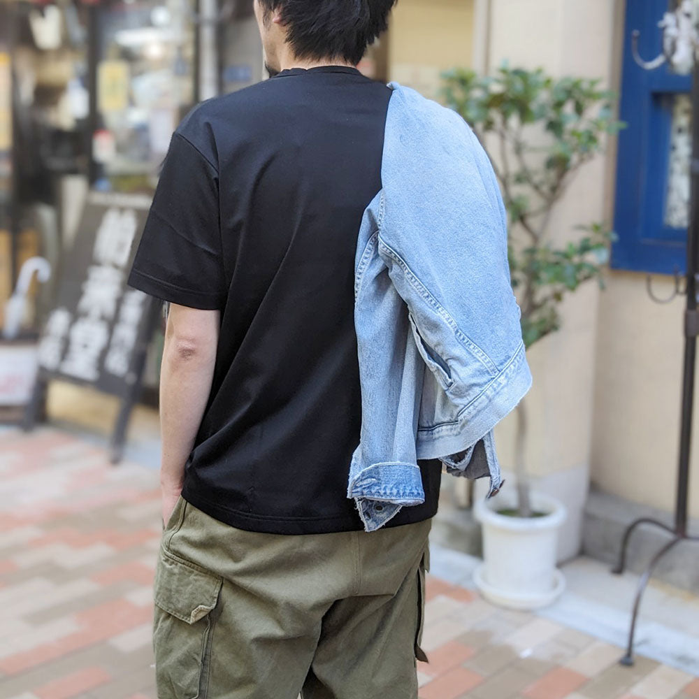 JUNYA WATANABE MAN - 綿度詰天竺T-シャツ - WK-T028-051