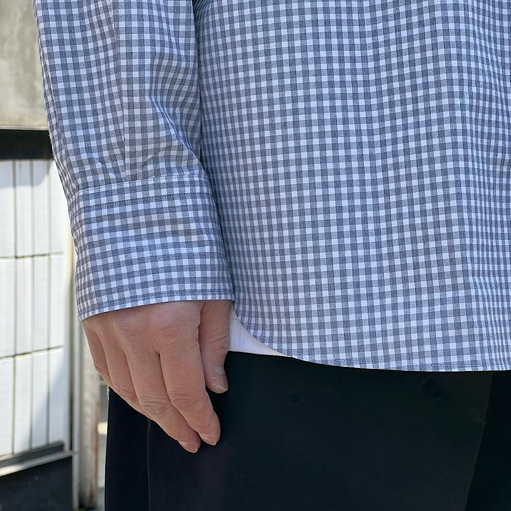 ORCIVAL - Typewriter Regular Collar Shirt - Check - OR-B0272TYS