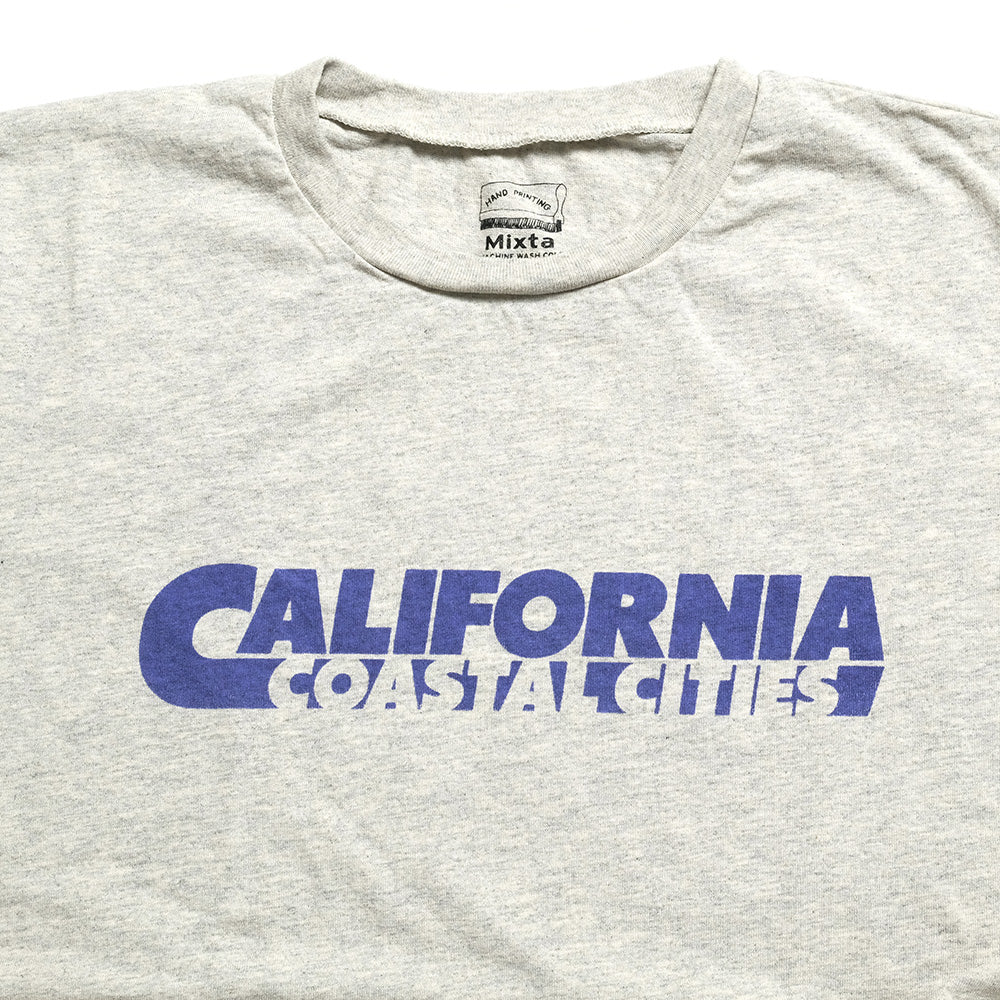 Mixta- CREW NECK PRINT TEE - CALIFORNIA - MI24-CAL