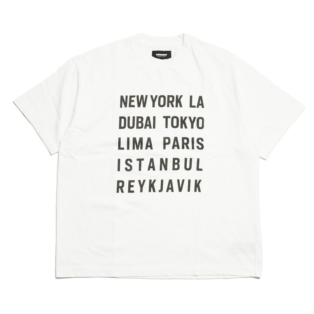MODMNT - TOUR CITIES TEE - NA26S1M019