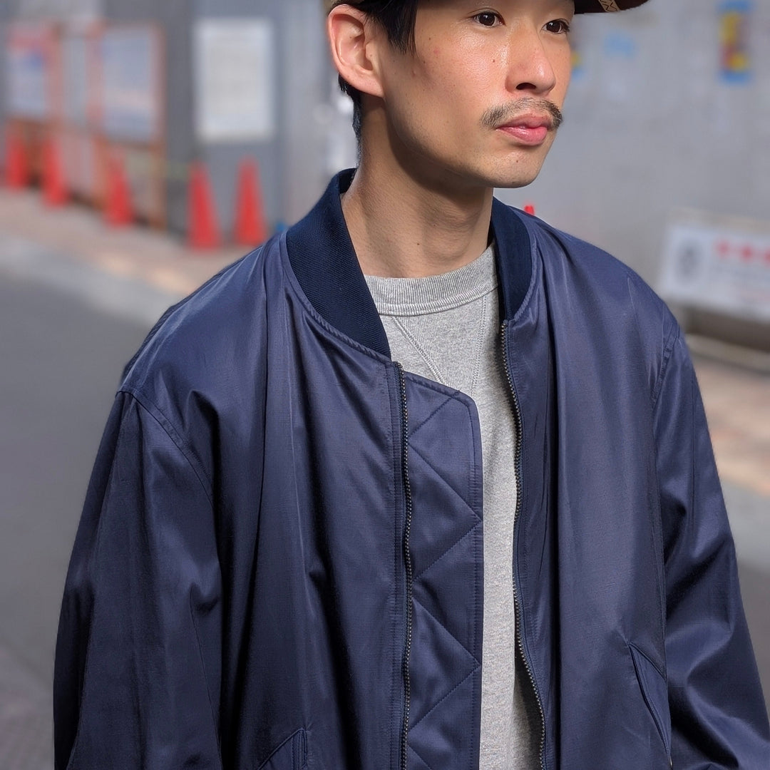 KAPTAIN SUNSHINE - USA Cotton Satin Flight Jacket - KS25SJK13