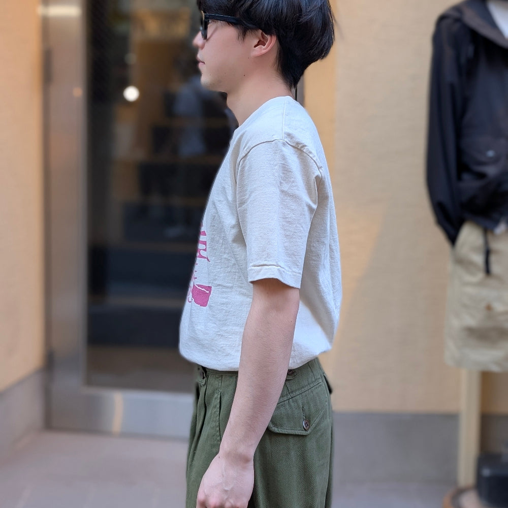 Mixta - CREW NECK PRINT TEE - HUG - MXT1010092