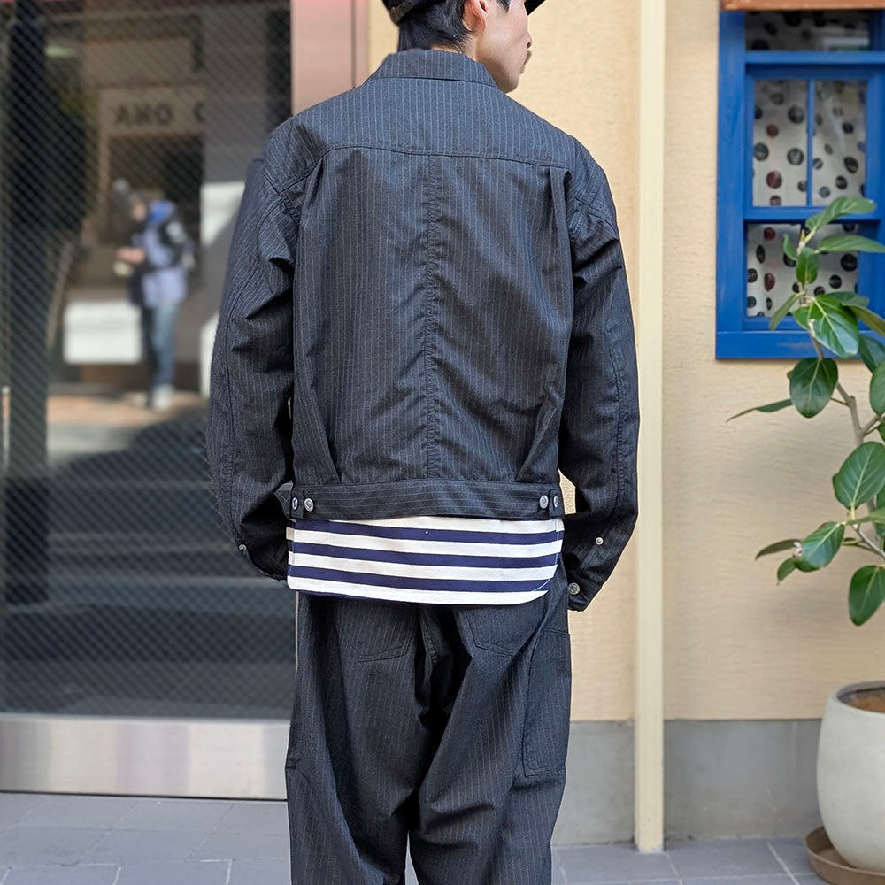 JUNYA WATANABE MAN - エステルビスコース ストライプ 2nd ジャケット - Levi's Wネーム - WQ-J210-051