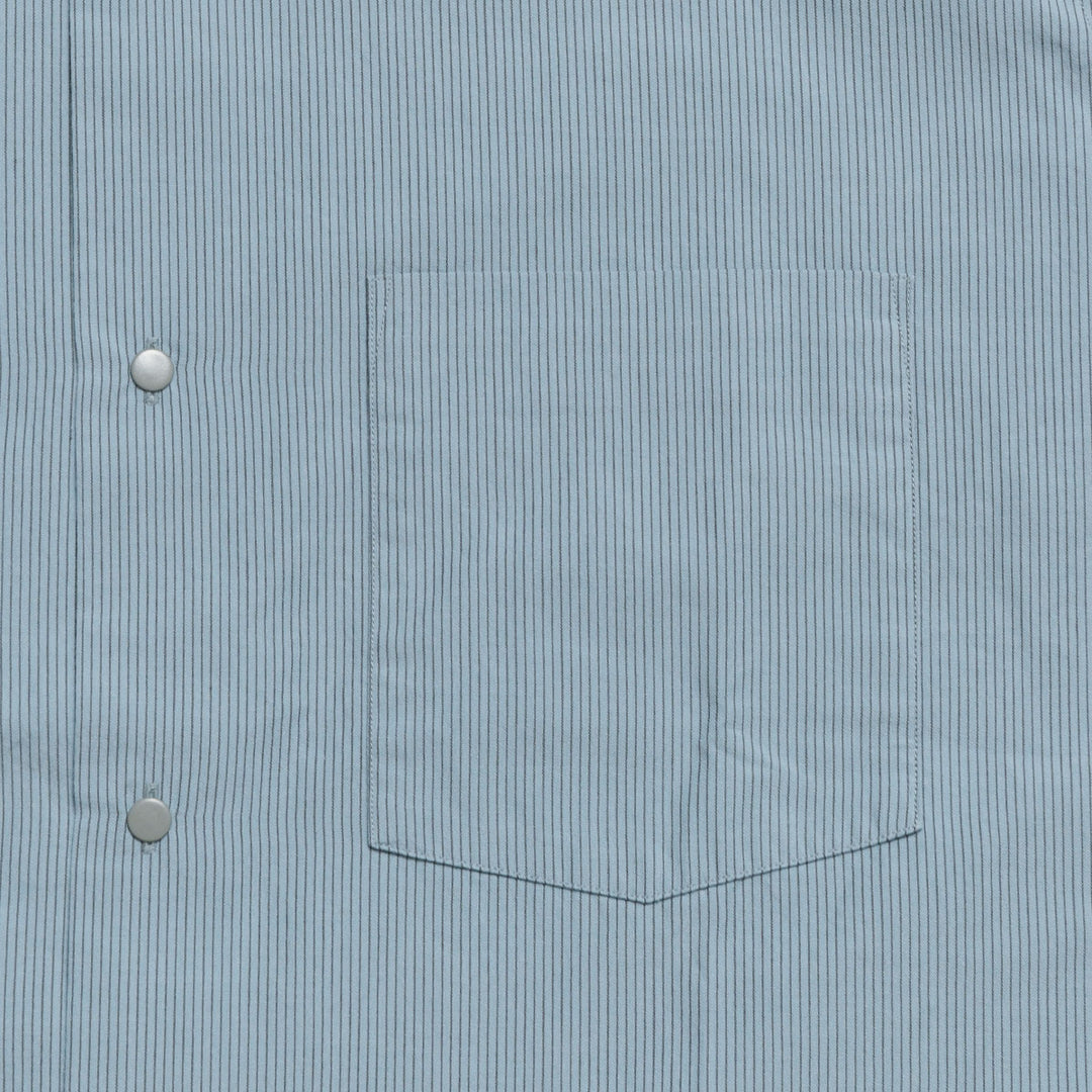nanamica - Regular Collar Striped Wind Shirt - S26FG062
