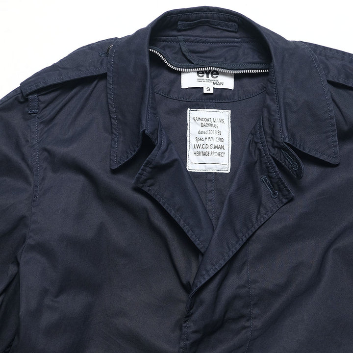 eYe COMME des GARCONS JUNYA WATANABE MAN - 綿ギャバ 製品染め ステンカラーコート