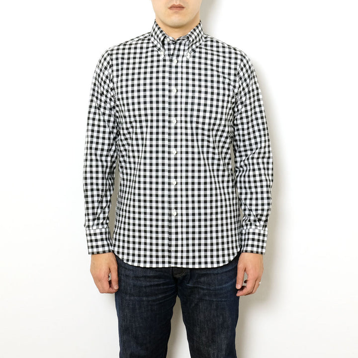 INDIVIDUALIZED SHIRTS - ◇◆SUN HOUSE 別注◆◇ - BIG GINGHAM L/S TRIM FIT B.D. SHIRTS