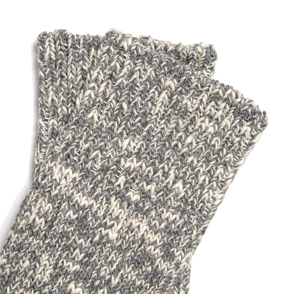 RoToTo - LOW GAUGE SLUB CREW SOCKS - R1251-202
