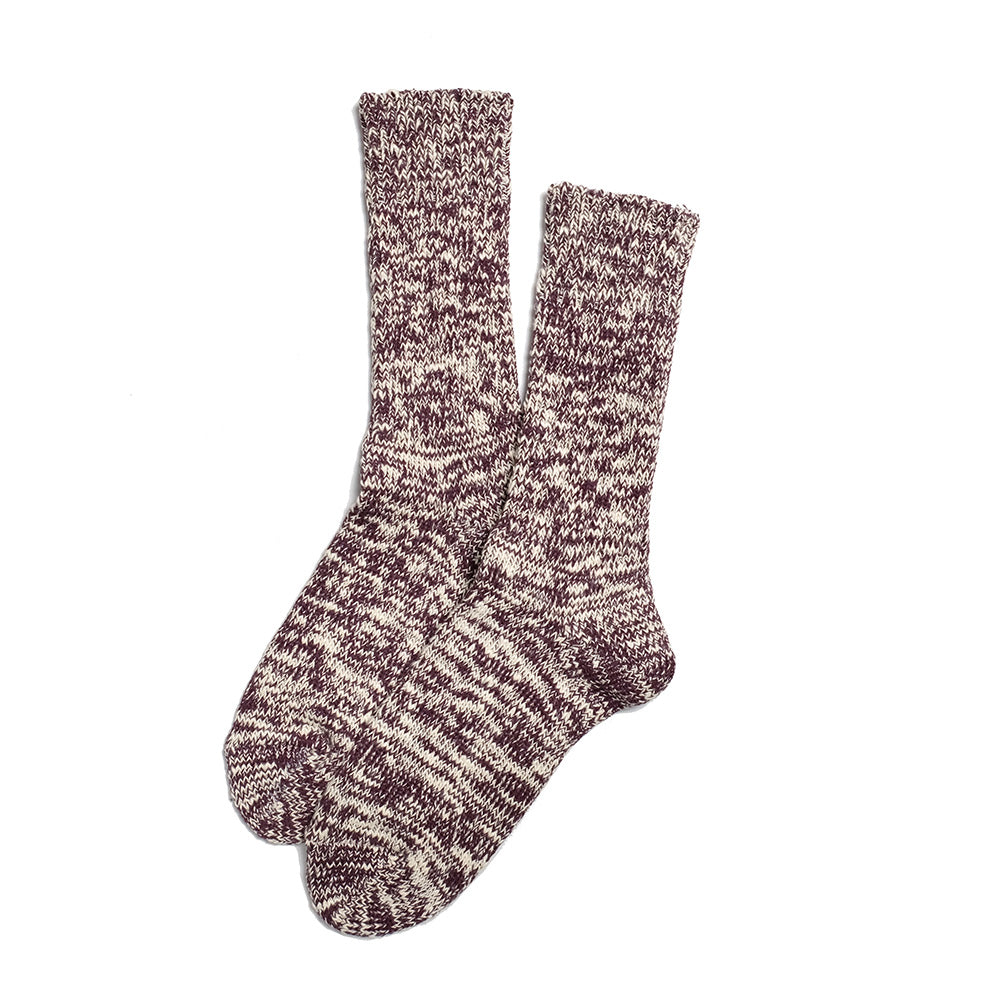 RoToTo - LOW GAUGE SLUB CREW SOCKS - R1251-202