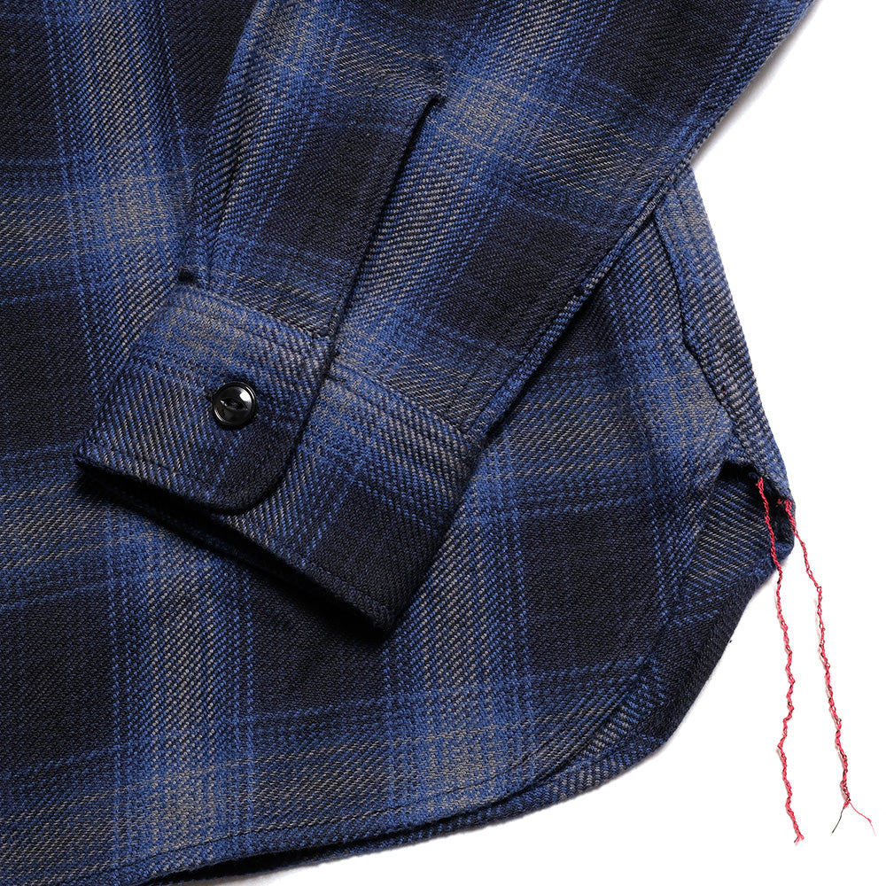 NOBLE MINE - Twill Check L/S Work Shirt - NM656-35